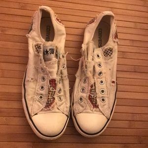 Converse Like new condition distressed style